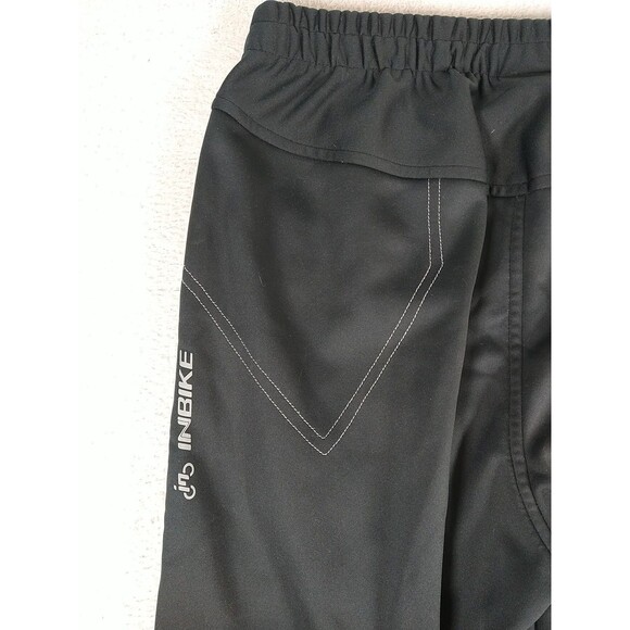 INBIKE Winter Cycling Pants Windproof Fleece Lined XL Black - Picture 8 of 8